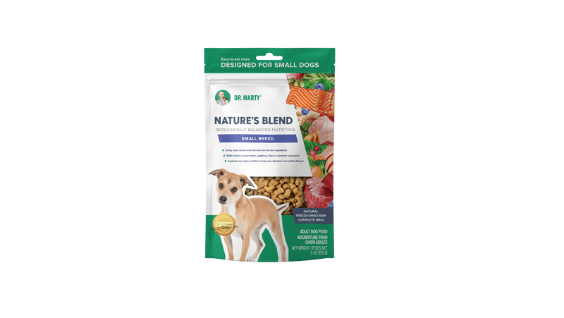 Dr. Marty Nature's Blend Small Breed Freeze Dried Raw Dog Food