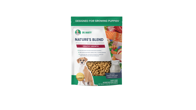Dr. Marty Nature's Blend for Puppies Freeze Dried Raw Dog Food