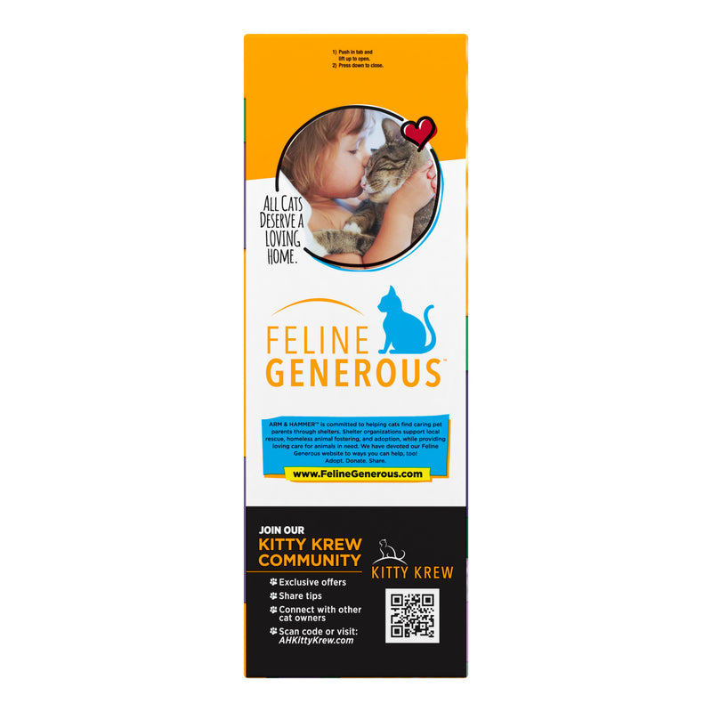 ARM & HAMMER Forever Fresh Clumping Cat Litter, Lavender Pet Friendly Essential Oils, Multi-Cat, 20 lb