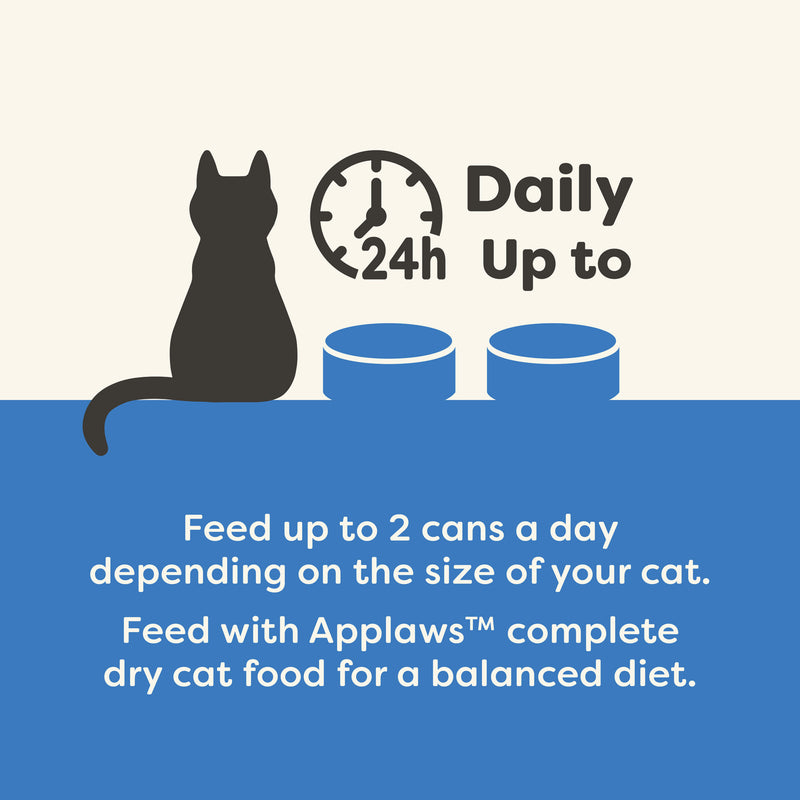 Applaws Tuna Fillet in Broth Wet Cat Food 5.5oz Can