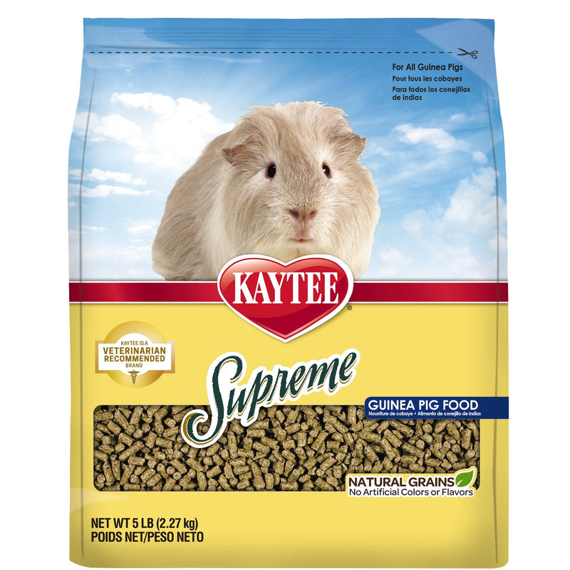 Kaytee Supreme Guinea Pig Food Unflavored 5 lb