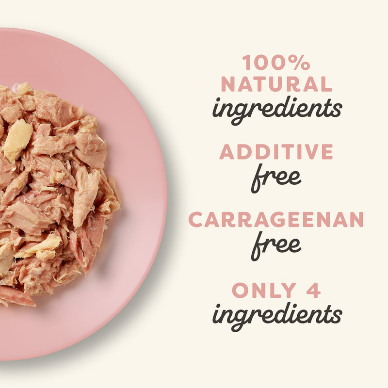 Applaws Tuna Fillet & Salmon in Broth Wet Cat Food 5.5oz Can