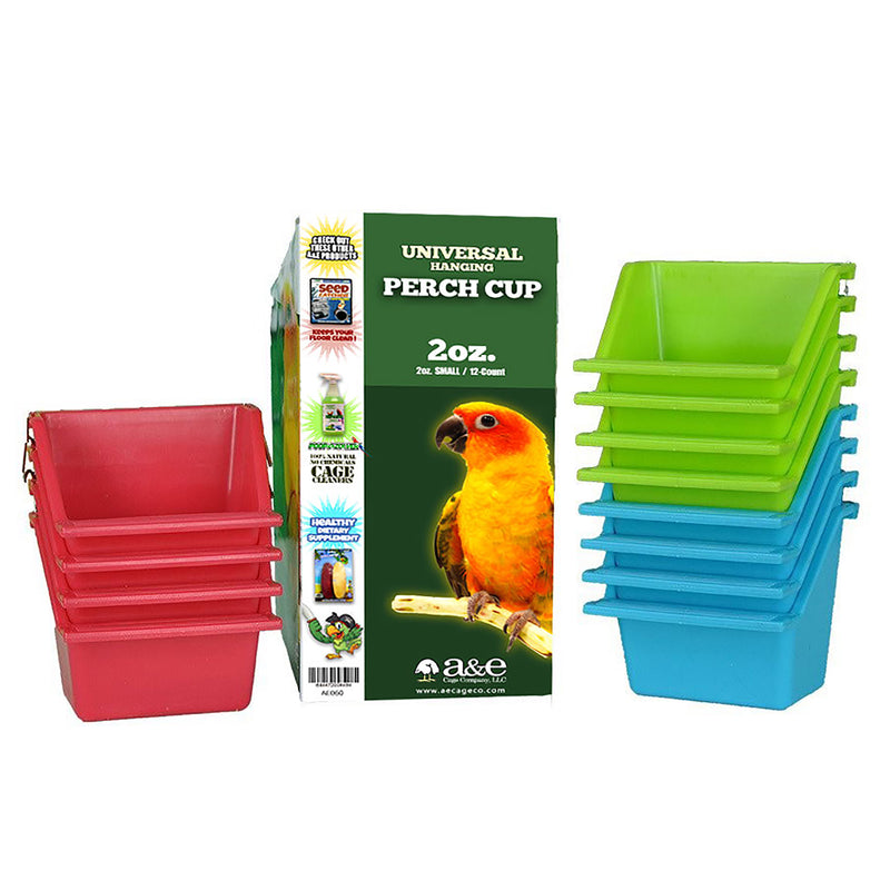 A&E Cage Companion Bird Universal Food/Water Cups 2oz