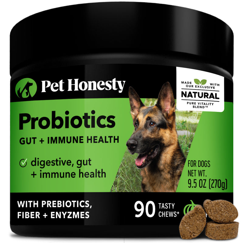 Pet Honesty Digestive Probiotics Pumpkin Soft Chew for Dogs