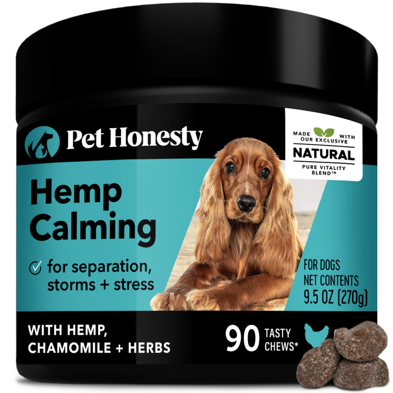 Pet Honesty Hemp Calming Chicken Soft Chew for Dogs