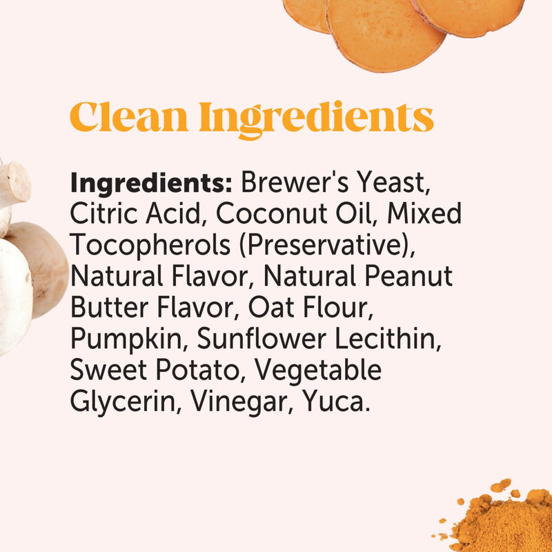 Pet Honesty Allergy Support Peanut Butter Soft Chew for Dogs