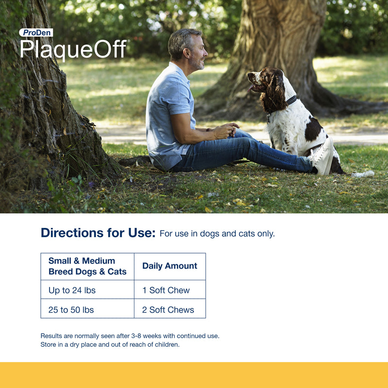 ProDen PlaqueOff® Soft Chews For Small and Medium Breed Dogs