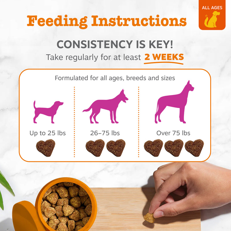 Zesty Paws Hip & Joint Bites, Duck Flavor, 90ct for Dogs