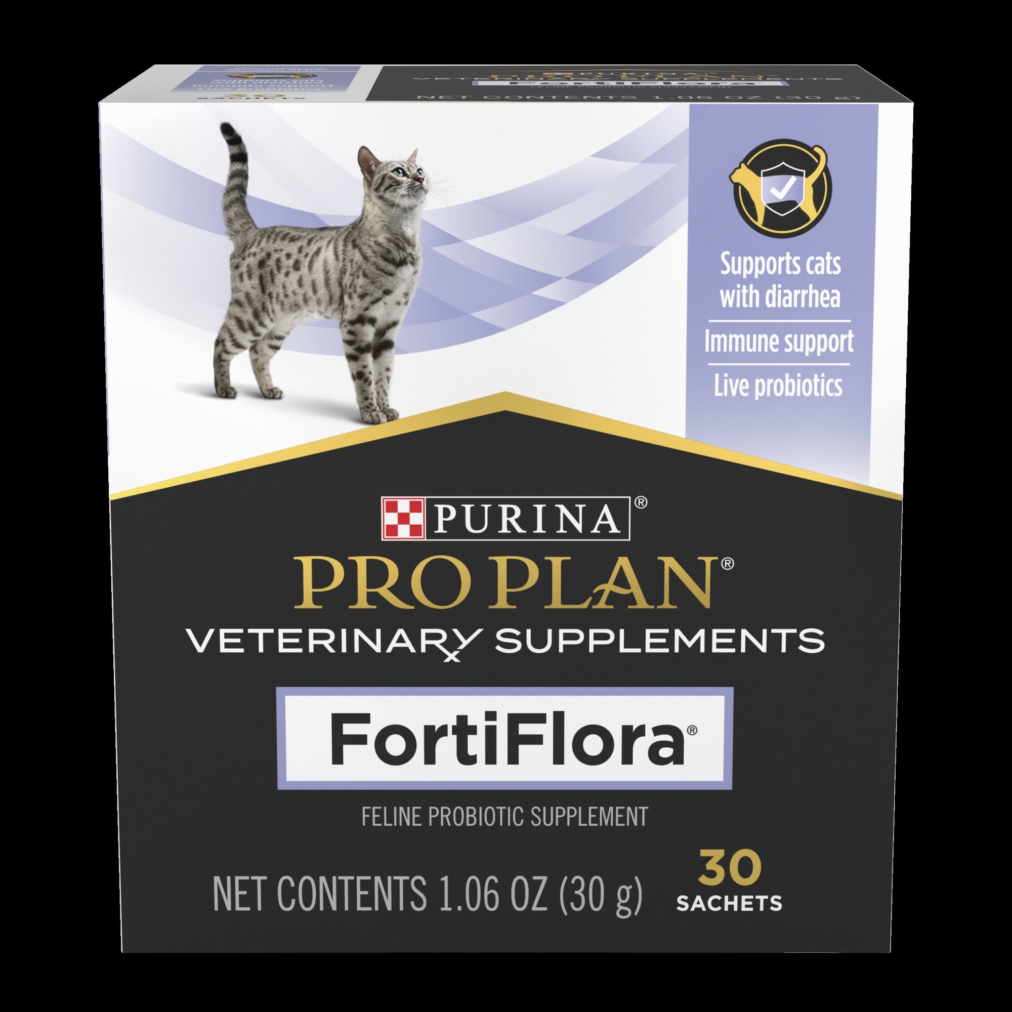PURINA PRO PLAN FortiFlora 30パケット Purina Pro Plan Veterinary Diets FortiFlora Cat Supplement - 30 ct