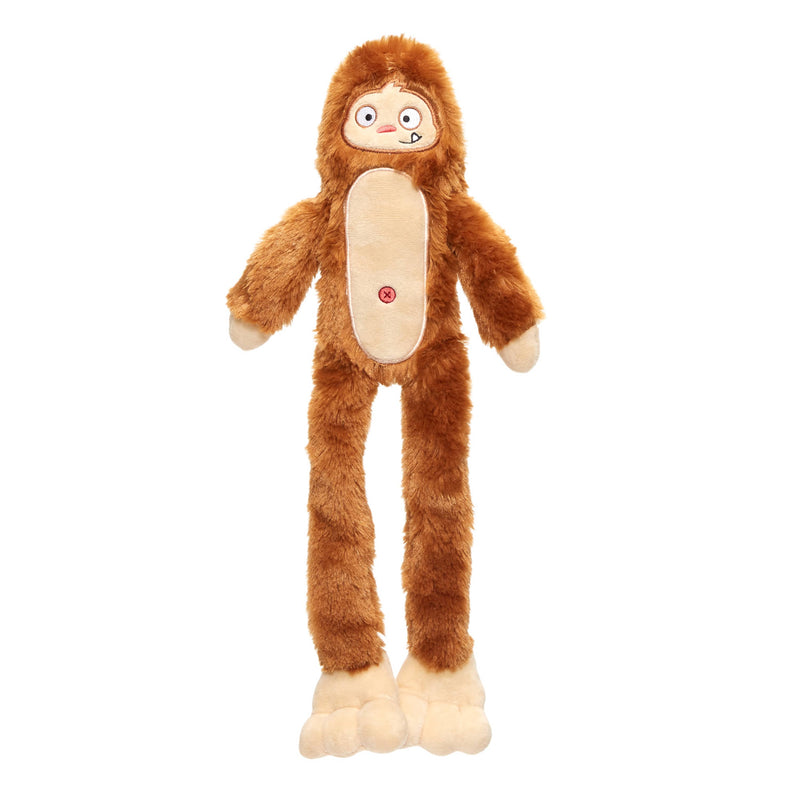 BARK Hairy Henderson brown sasquatch bigfoot Plush Dog Toy ALL sizes