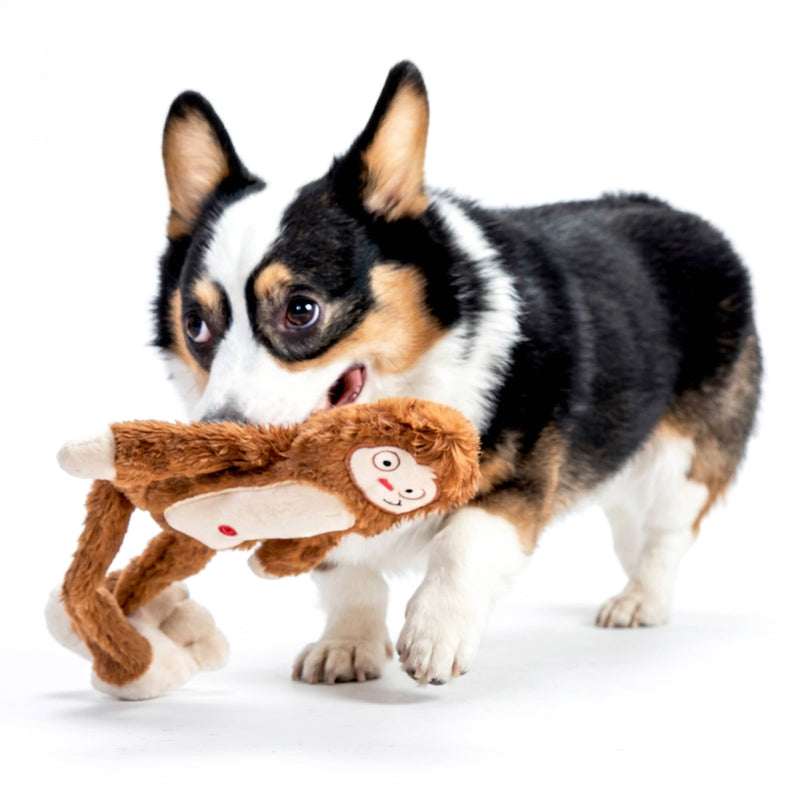 BARK Hairy Henderson brown sasquatch bigfoot Plush Dog Toy ALL sizes