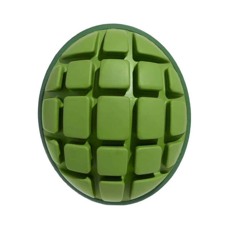 BARK Super Chewer Go Mango fruit green rubber dog toy L