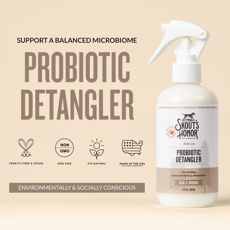 Skouts Honor Probiotic Detangler Dog of the Woods