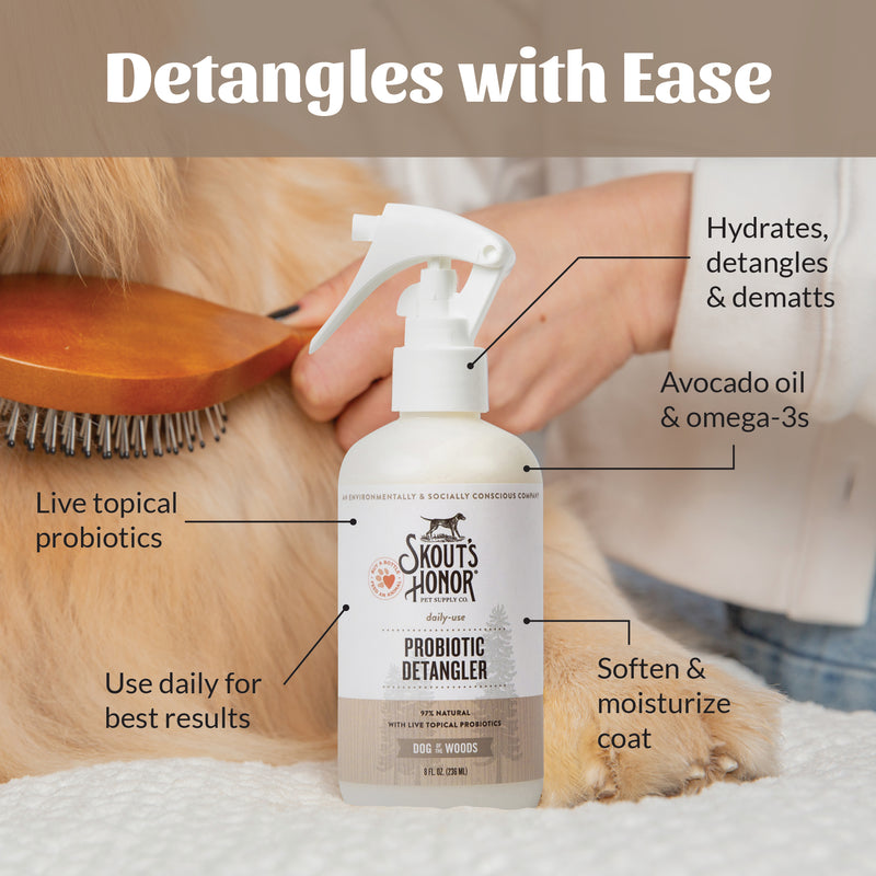 Skouts Honor Probiotic Detangler Dog of the Woods