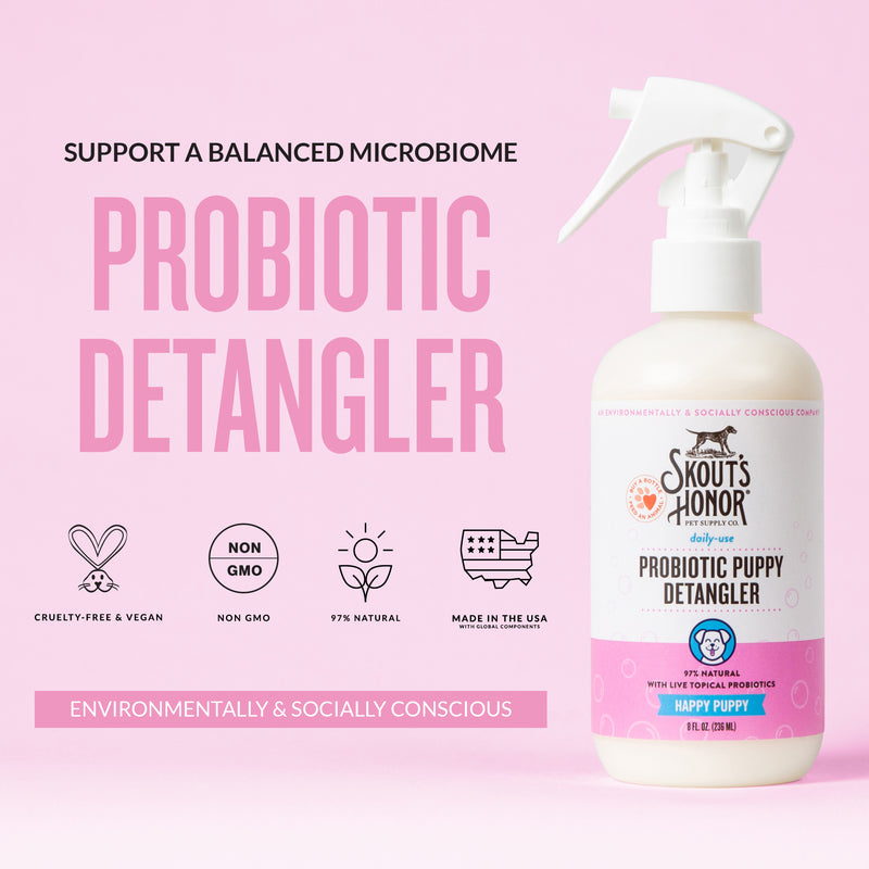 Skouts Honor Probiotic Detangler Happy Puppy