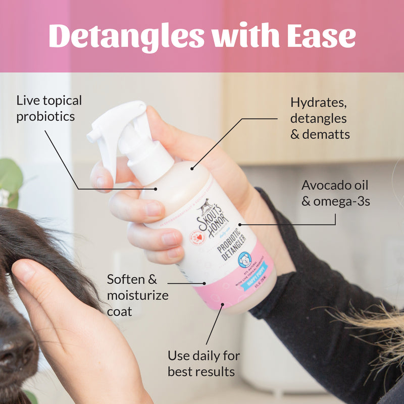 Skouts Honor Probiotic Detangler Happy Puppy