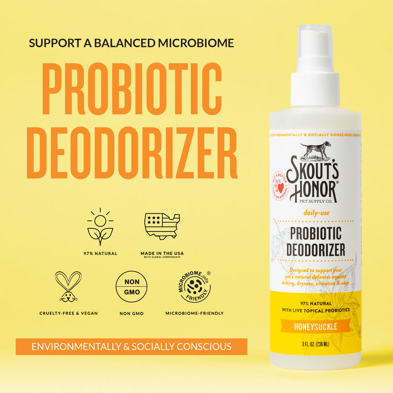 Skouts Honor Probiotic Deodorizer Honeysuckle