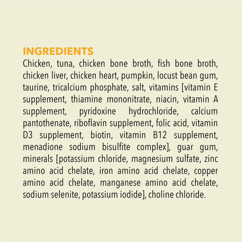 ACANA Premium Pate Wet Cat Food in Bone Broth Chicken + Fish Recipe 3oz Cans