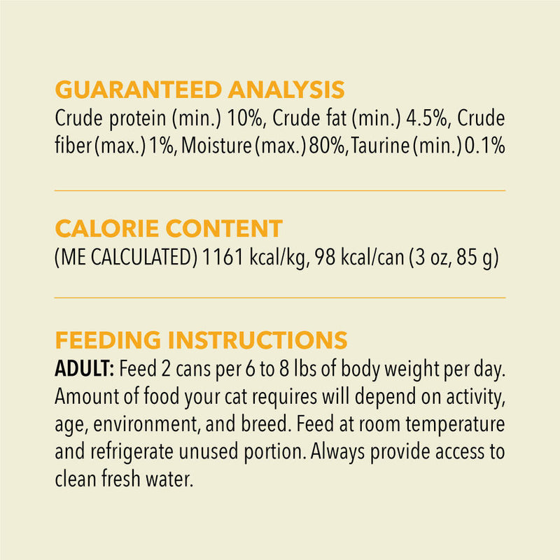 ACANA Premium Pate Wet Cat Food in Bone Broth Chicken + Fish Recipe 3oz Cans