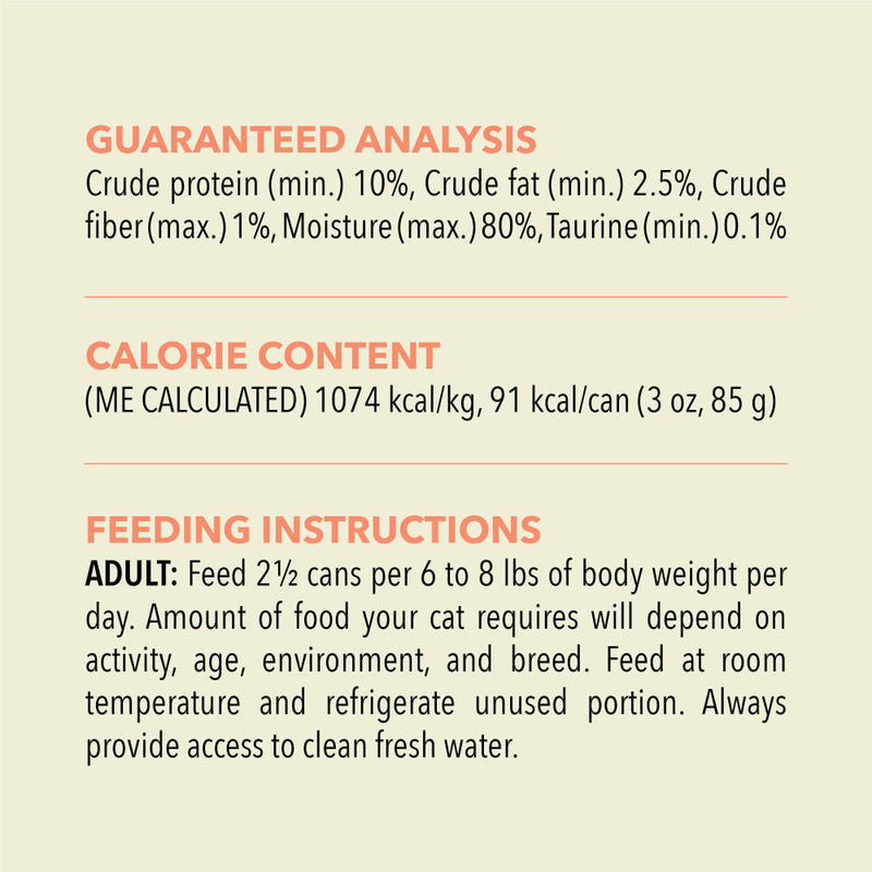 ACANA Premium Pate Wet Cat Food in Bone Broth Salmon + Chicken Recipe 3oz Cans