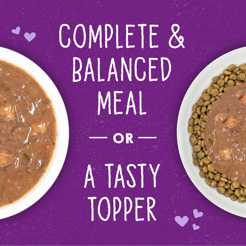 Stella & Chewy's Carnivore Cravings Savory Shreds - Tuna & Salmon Recipe Dinner in Broth - 2.8 Ounce Can
