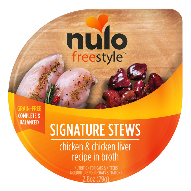 Nulo Signature Stews Chicken & Chicken Liver Recipe Wet Cat Food
