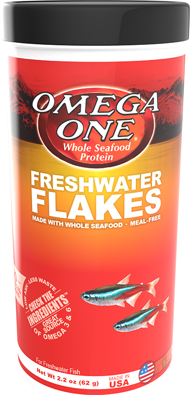 Omega One Freshwater Flakes 2.2oz