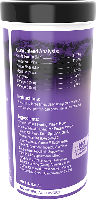 Omega One Cichlid Flakes 2.2oz