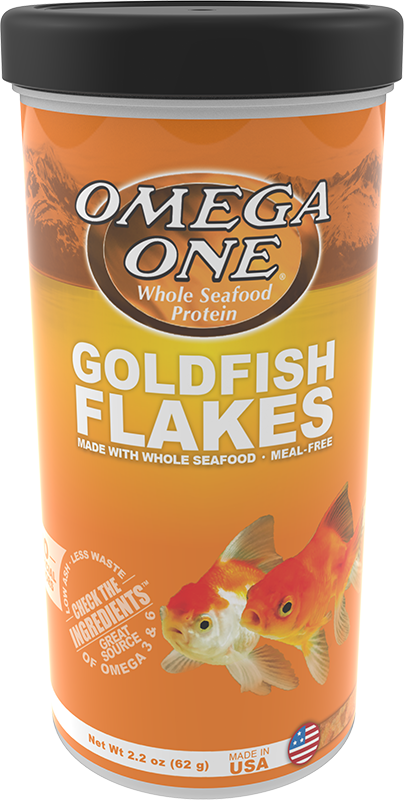 Omega One Goldfish Fish Flakes 2.2oz