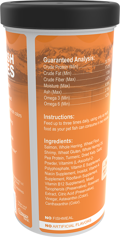 Omega One Goldfish Fish Flakes 2.2oz