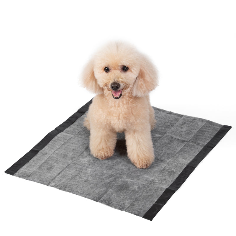 Glad for Pets Black Charcoal Puppy Pads, All-in-One | Puppy Potty Training Pads, 30 count