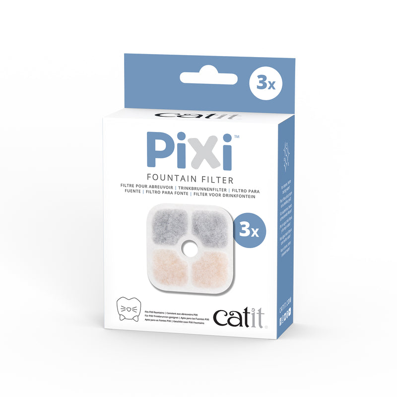 Catit Pixi Fountain Filters, 3pk