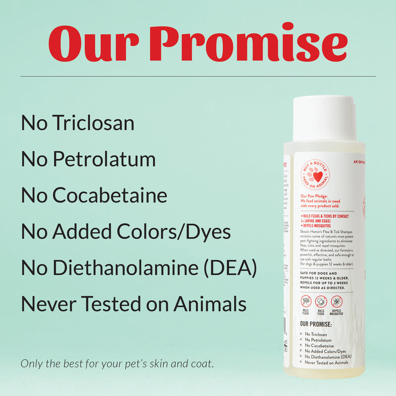 Skout's Honor Flea + Tick Shampoo For Dogs