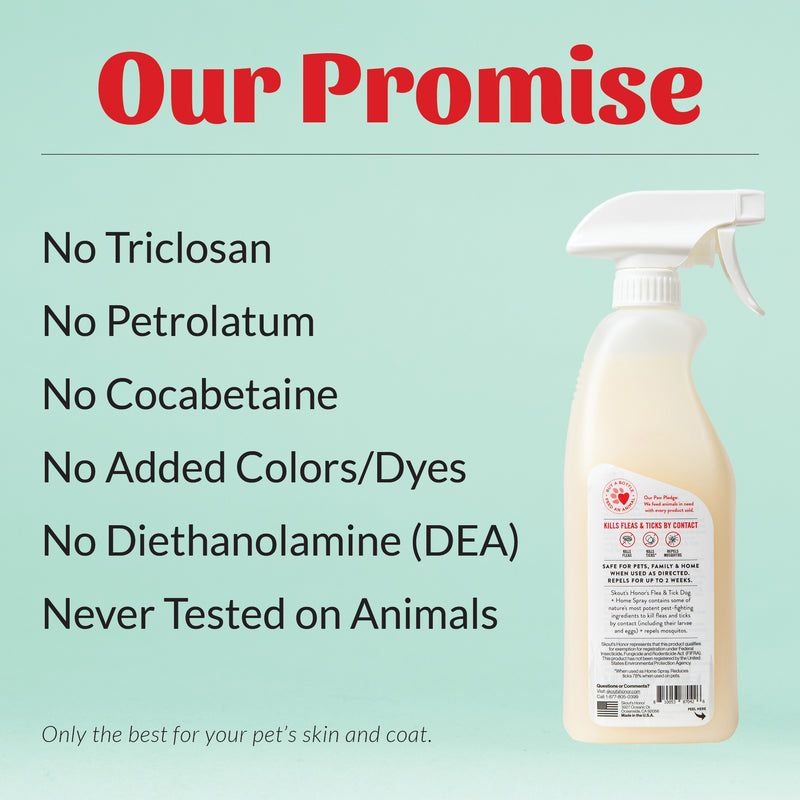Skout's Honor Flea + Tick Dog & Home Spray