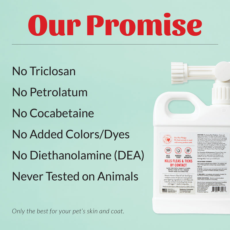 Skout's Honor Flea + Tick Yard Spray For Dogs