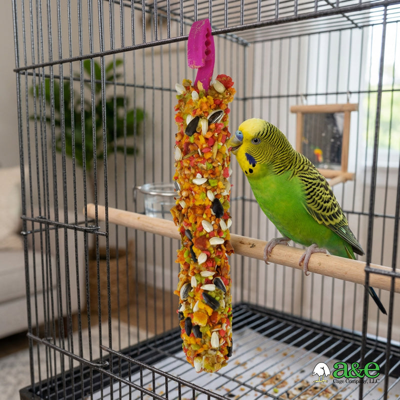 Smakers Parakeet 3n1 Mix Treat Sticks, 3 Pack, by A&E Cage Co