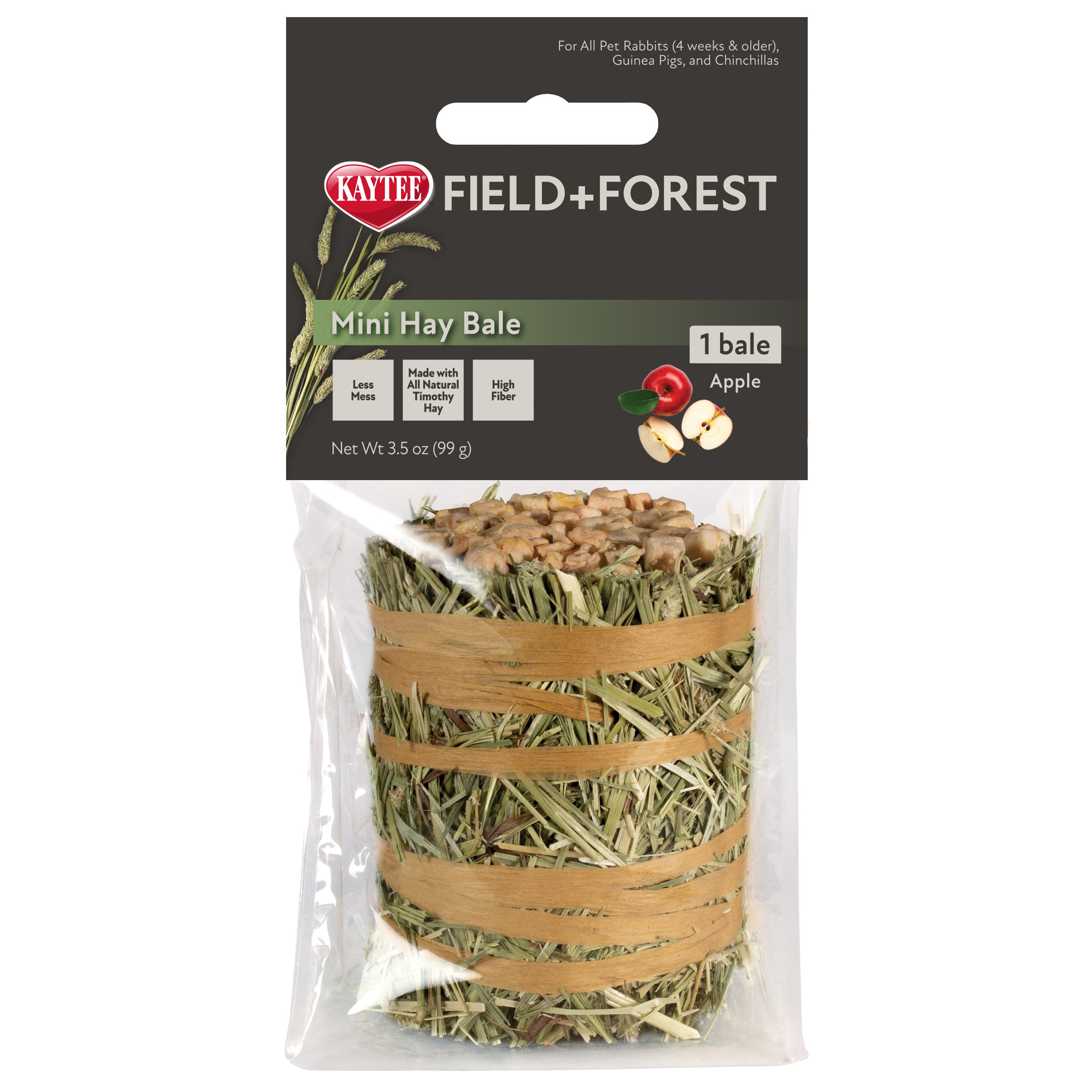 Kaytee Field+Forest Mini Hay Bales Apple 3.5 oz – Petsense