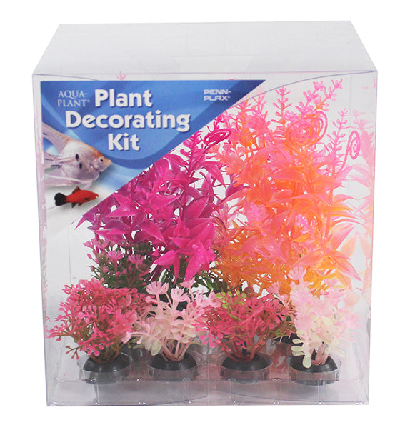 Penn-Plax Tide & Treasure™ Plant Decorating Kit - 6-Piece - Bright & Vivid Colors