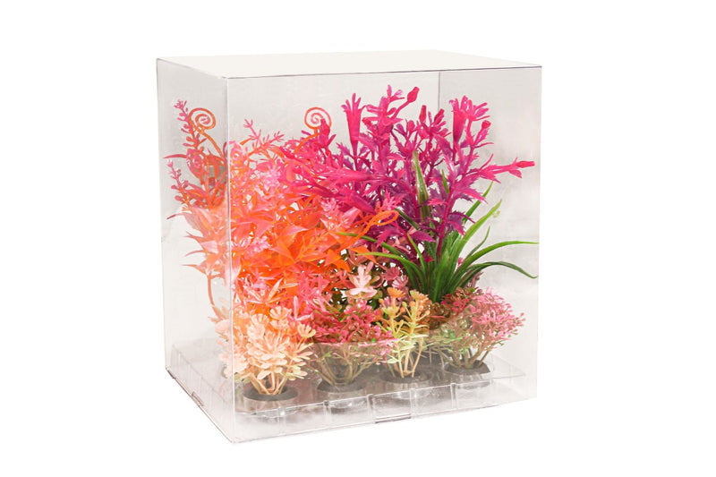 Penn-Plax Tide & Treasure™ Plant Decorating Kit - 6-Piece - Bright & Vivid Colors