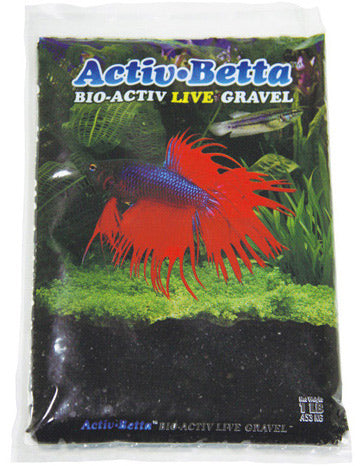ACTIV-BETTA BIO-ACTIV LIVE BETTA GRAVEL BLACK 1LB