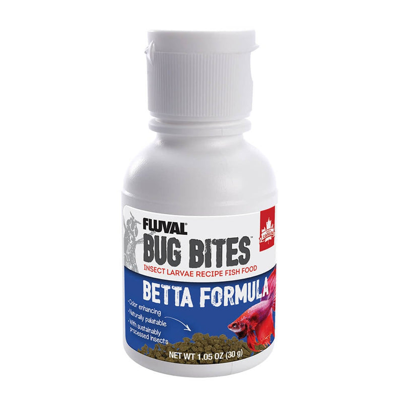 Fluval Bug Bites Betta Granules with Shrimp 1.06 oz