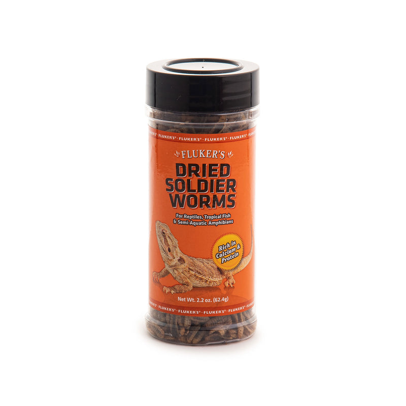 Fluker's Dried Soldierworms Reptile Food