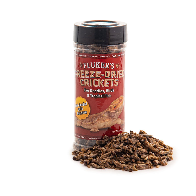 Fluker's Freeze Dried Crickets Reptile Food