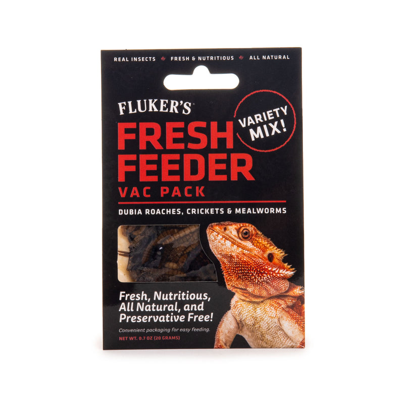 Fluker's Fresh Feeder Vac Pack Variety Mix Reptile Food