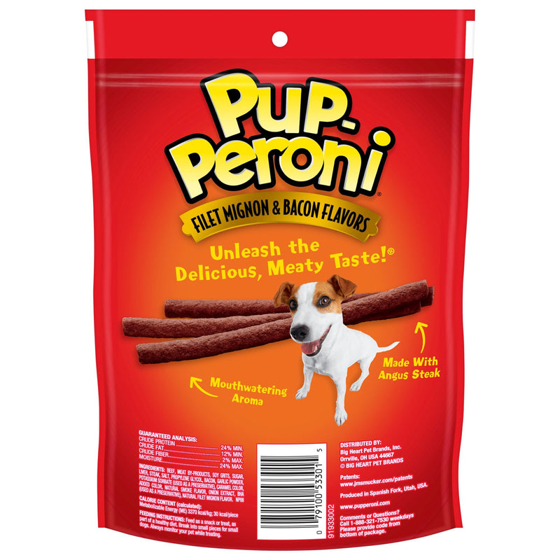 Pup-Peroni Filet Mignon & Bacon Flavor Dog Treats