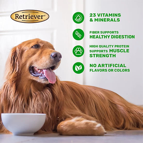 Retriever Complete Nutrition Adult Savory Chicken Mini Chunk Recipe Dry Dog Food, 50 lb. Bag