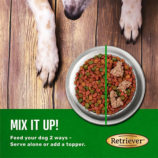 Retriever Complete Nutrition Adult Savory Chicken Mini Chunk Recipe Dry Dog Food, 50 lb. Bag
