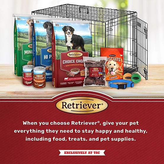 Retriever Choice Chops Adult Beef Recipe Dry Dog Food, 50 lb. Bag