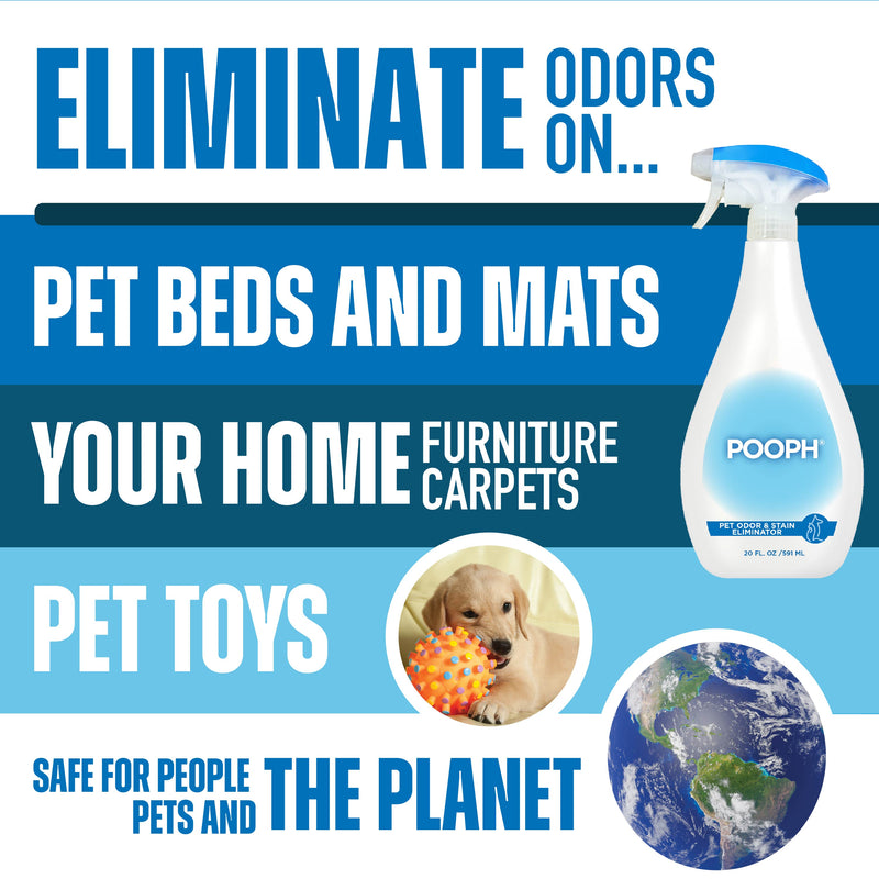 POOPH® Pet Odor Eliminator, 20oz Spray