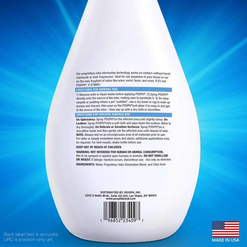 POOPH® Pet Odor Eliminator, 20oz Spray